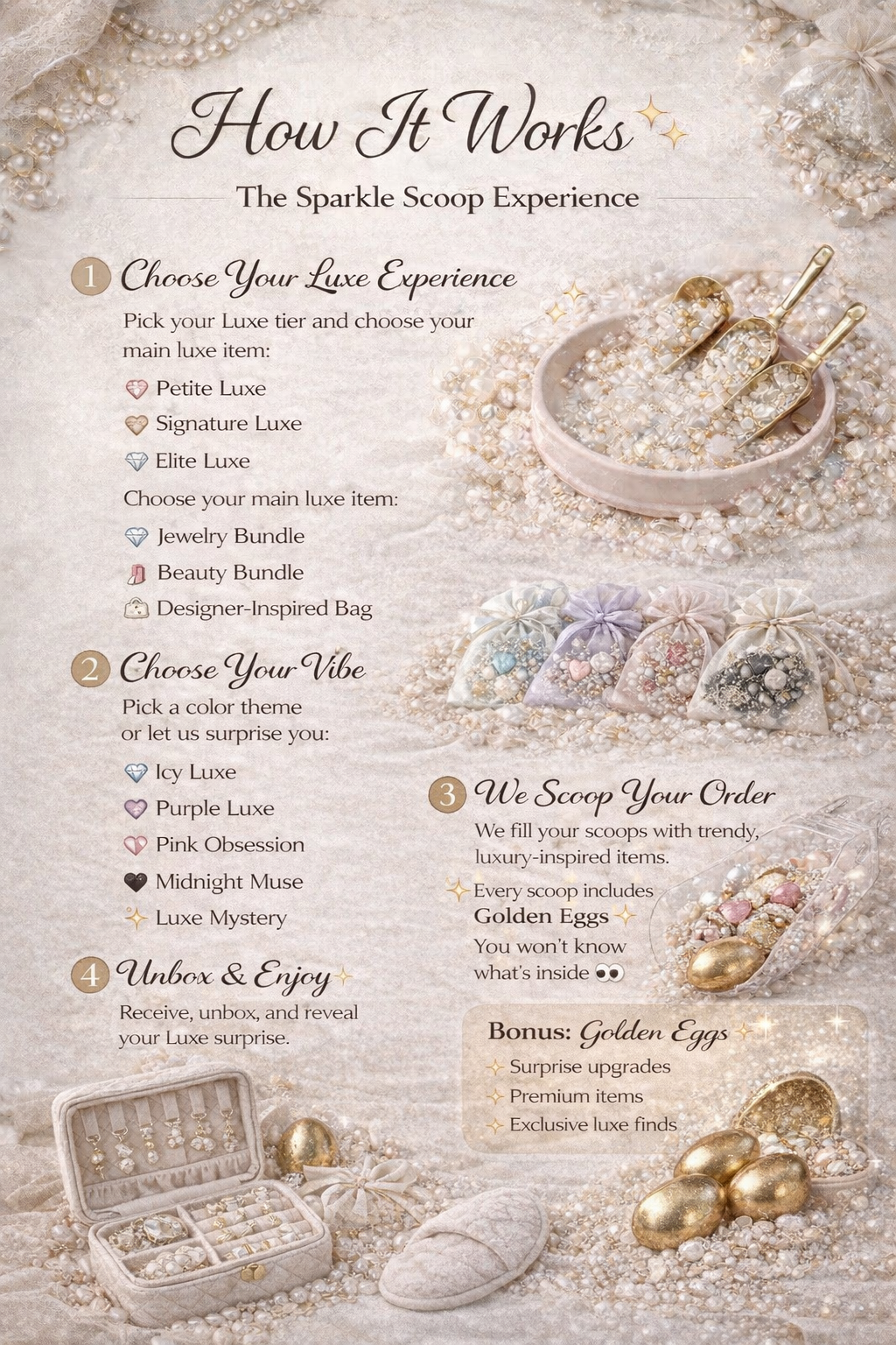 Sparkle Scoop Experience ✨